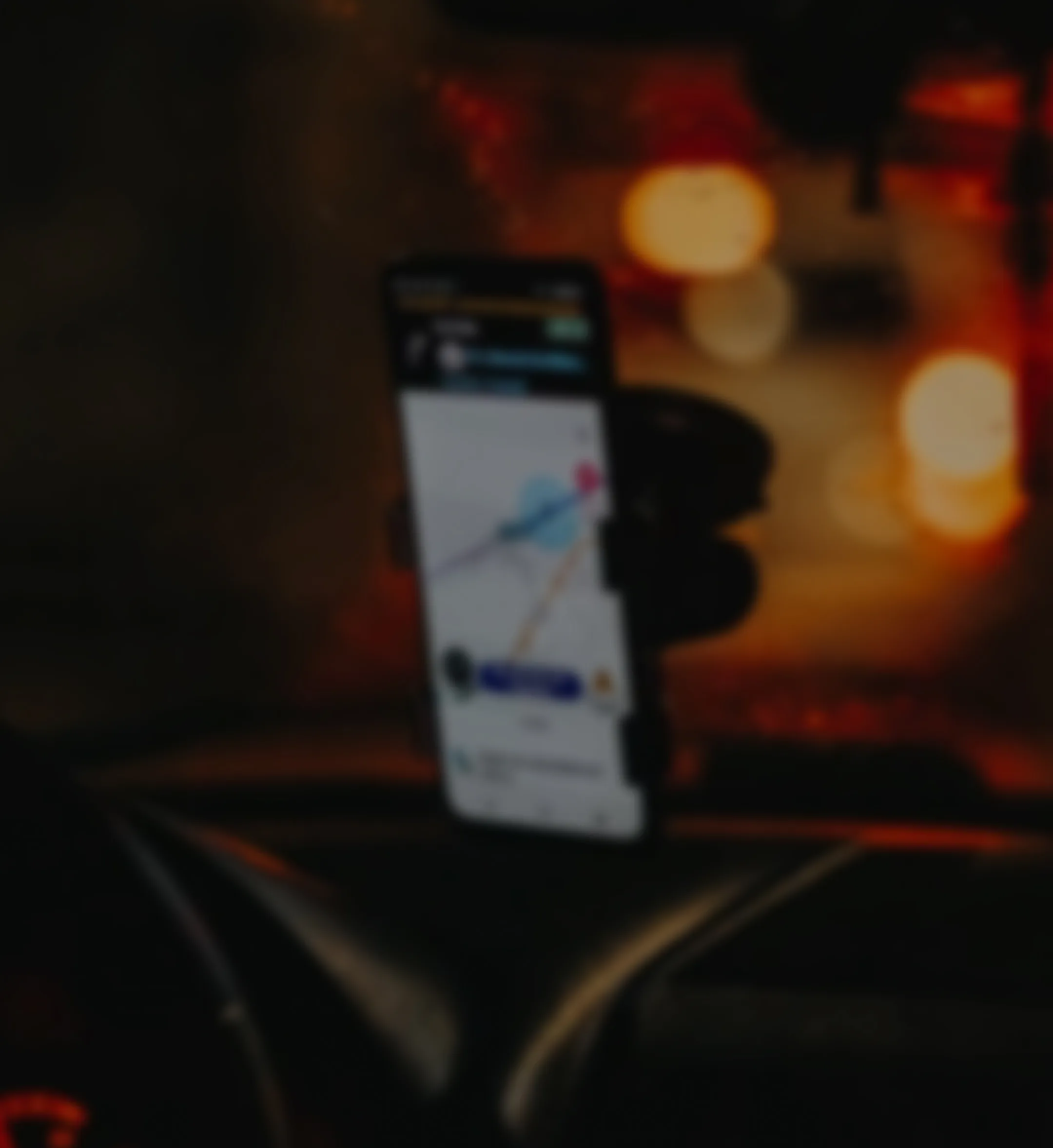 Rideshare and delivery driver using TORQ Track Driver